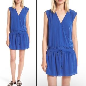 Joie Aniya silk wrap dress
